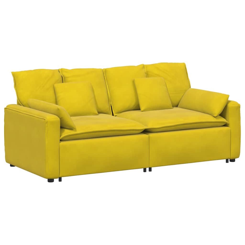 vidaXL Sofaelement Modulares Sofa mit Kissen günstig online kaufen
