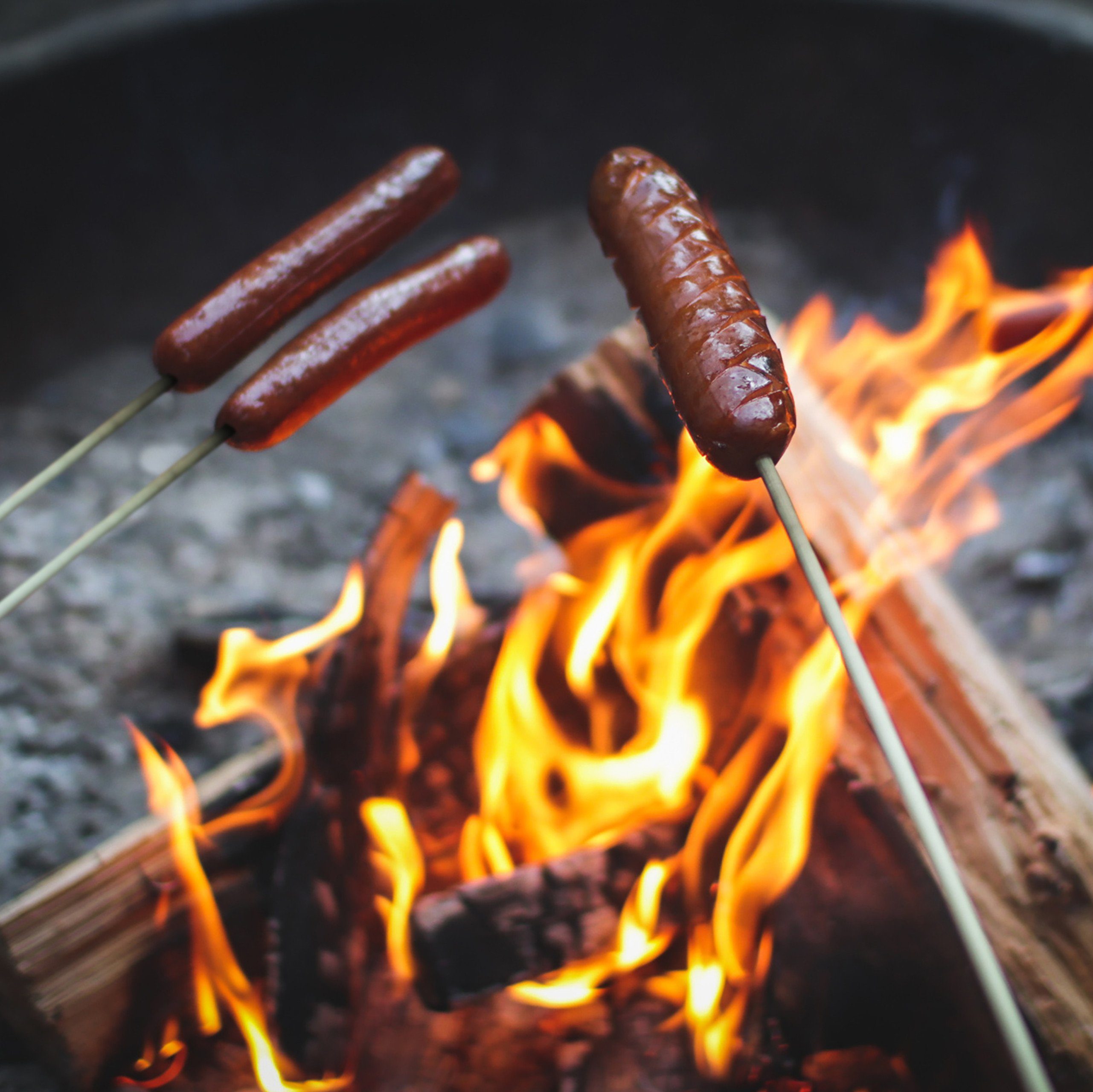 relaxdays Grillspieß Stockbrot Spieße 100er Set extra lang (100-St) – Bild 5 von 5