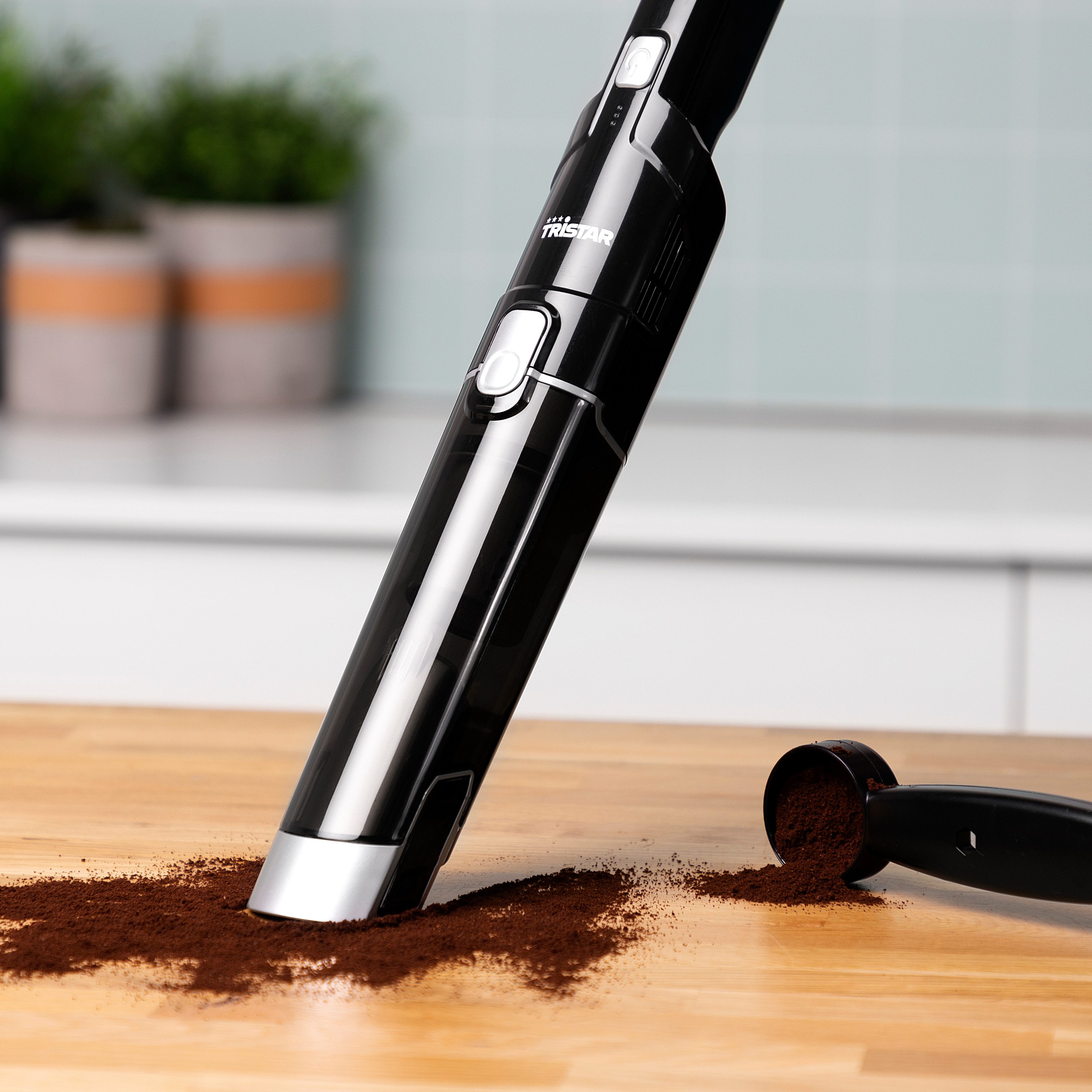 Tristar Akku-Handstaubsauger KR-3150, 90 W, beutellos, Mit Ladestation - Kabellos - hohe Saugkraft