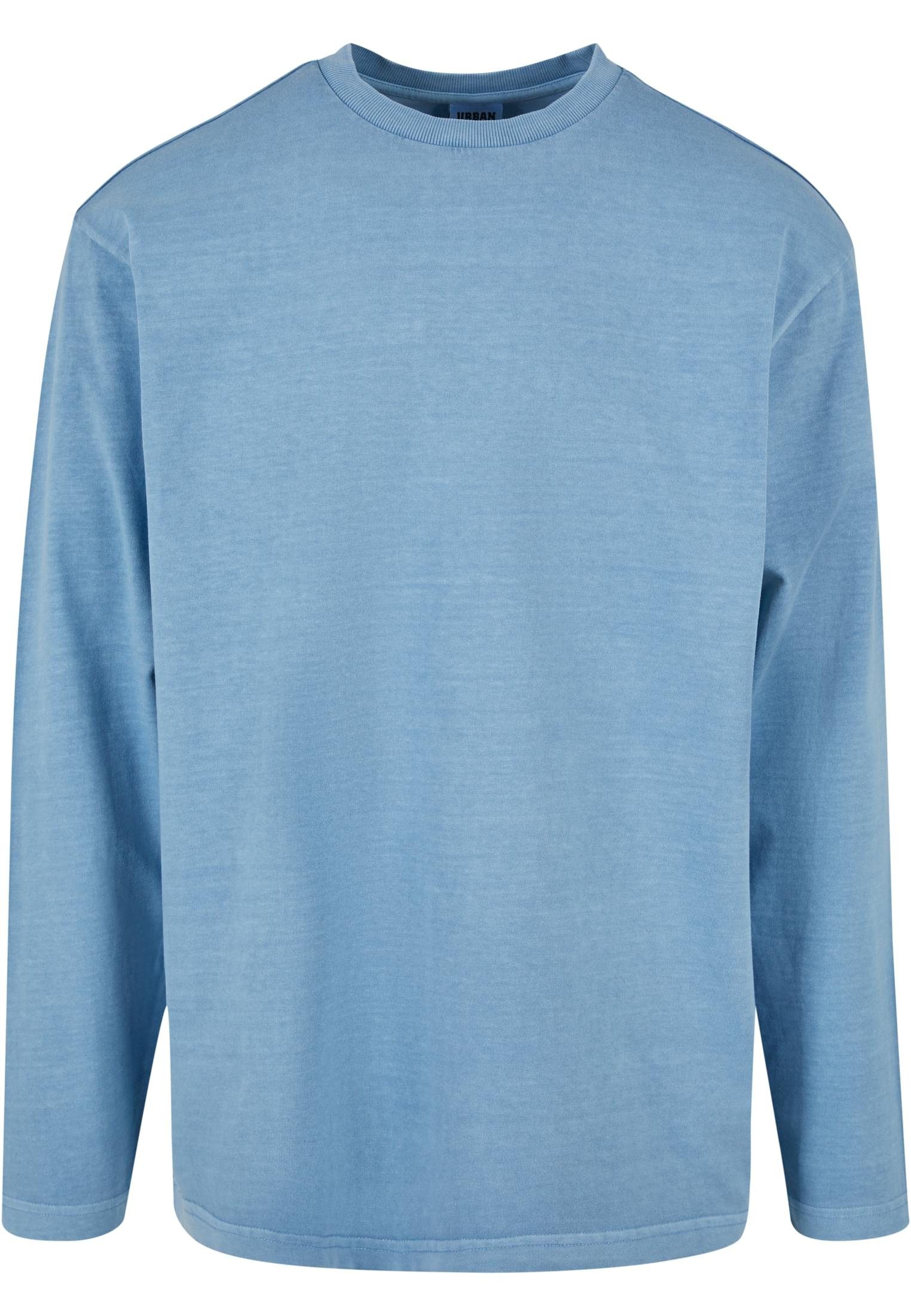 CLASSICS T-Shirt horizonblue Oversized Herren Garment (1-tlg) URBAN Heavy Dye Longsleeve
