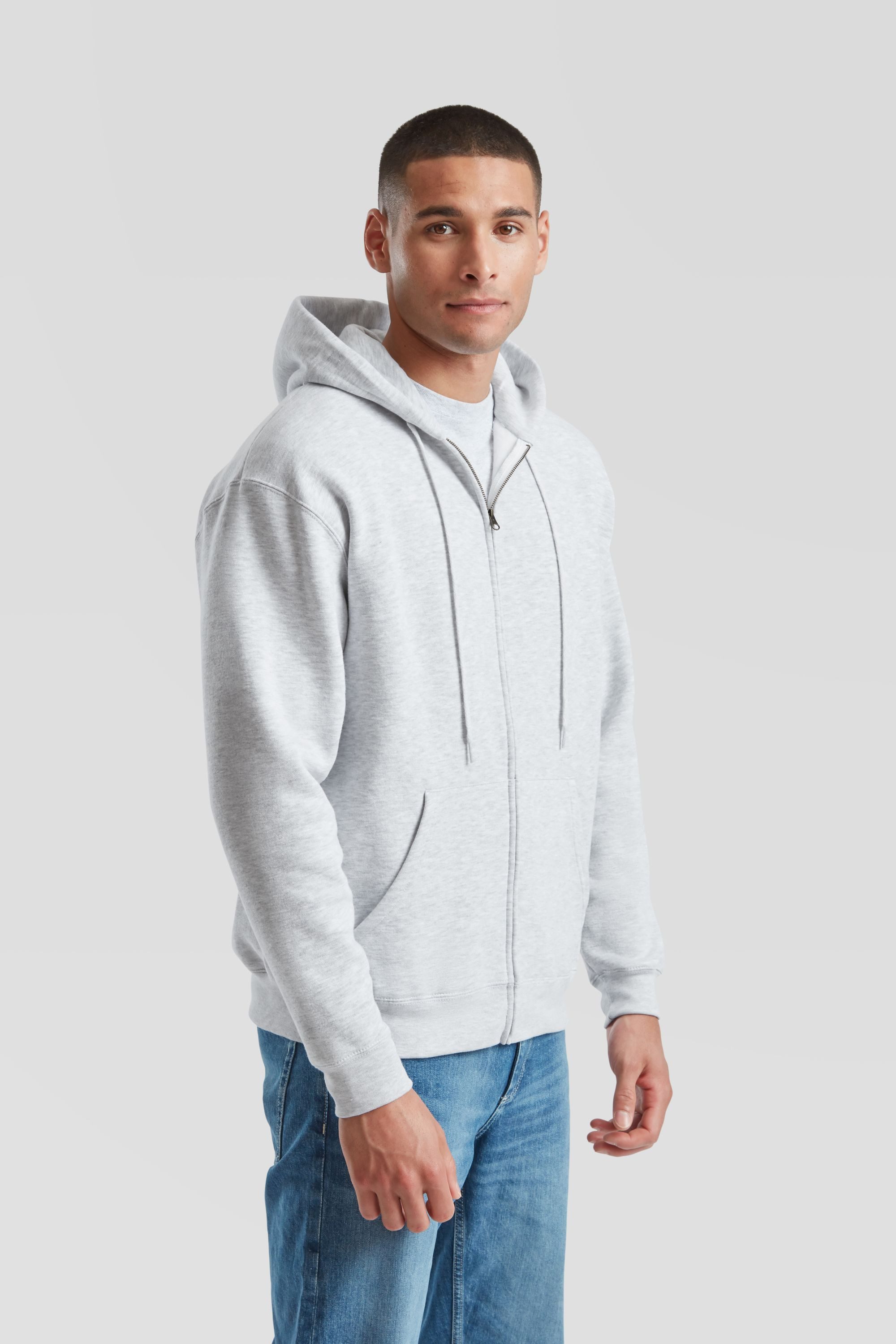 Fruit of the Loom Sweatjacke Premium Hooded Sweat Jacket – Bild 4 von 5