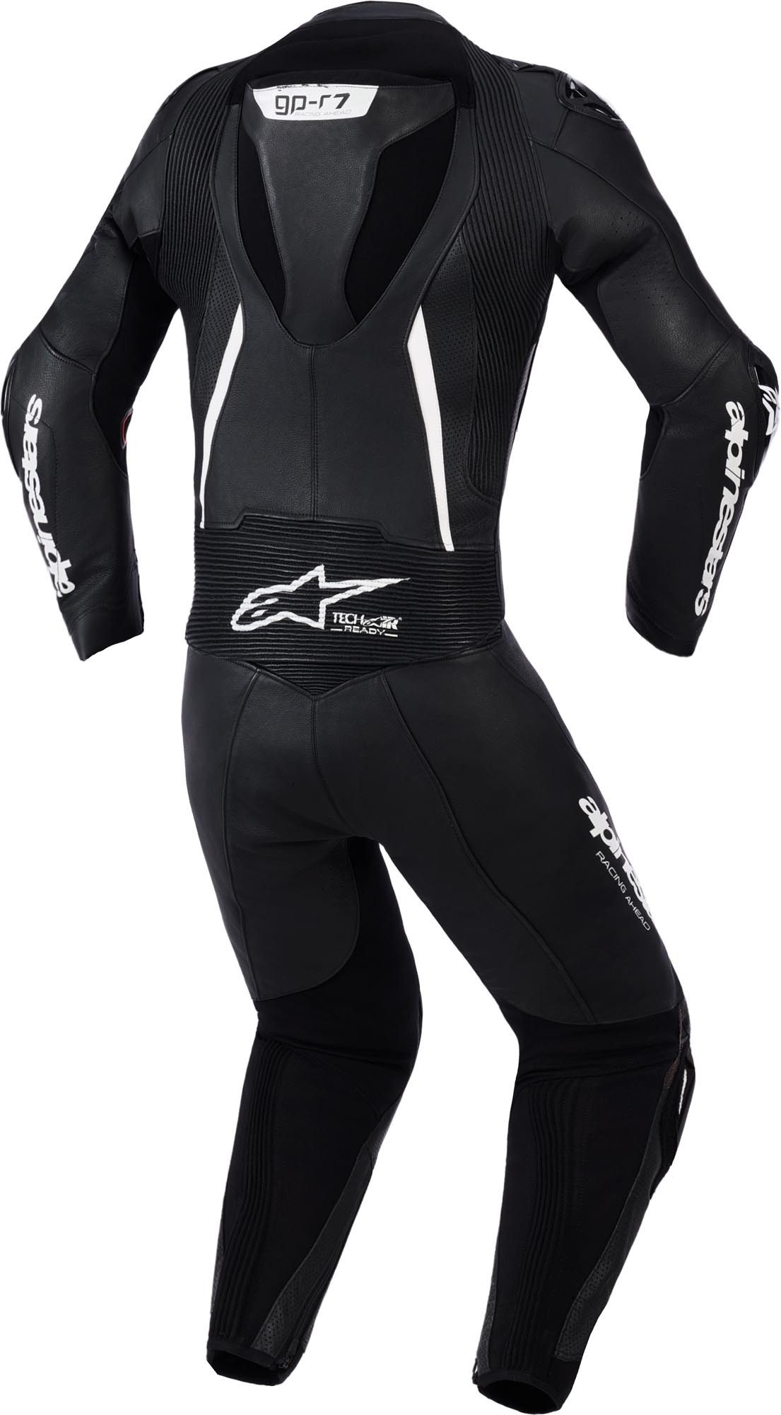 Alpinestars Motorradkombi Stella GP-R7 Damen 2-Teiler Motorrad Lederkombi Airbag vorbereitet,Verbindungsreißverschluss,Ellenbogenprotektore