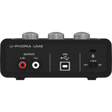 Behringer Digitales Aufnahmegerät (U-Phoria UM2 - USB Audio Interface)