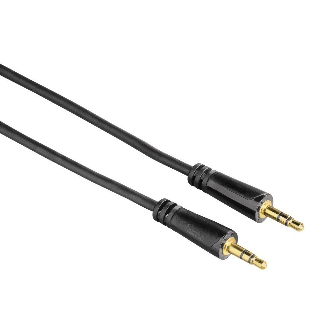 Audio-Kabel 1,5m schwarz (122318) Audio-Kabel