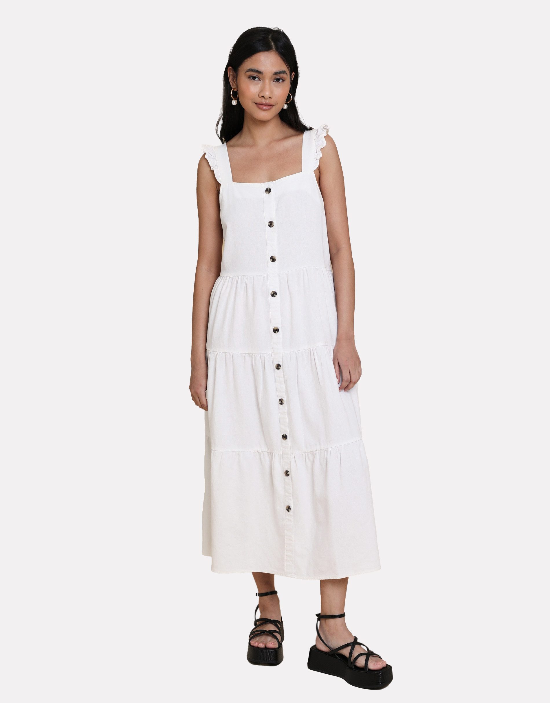 Threadbare Sommerkleid THB Oak Flutter mit günstig online kaufen