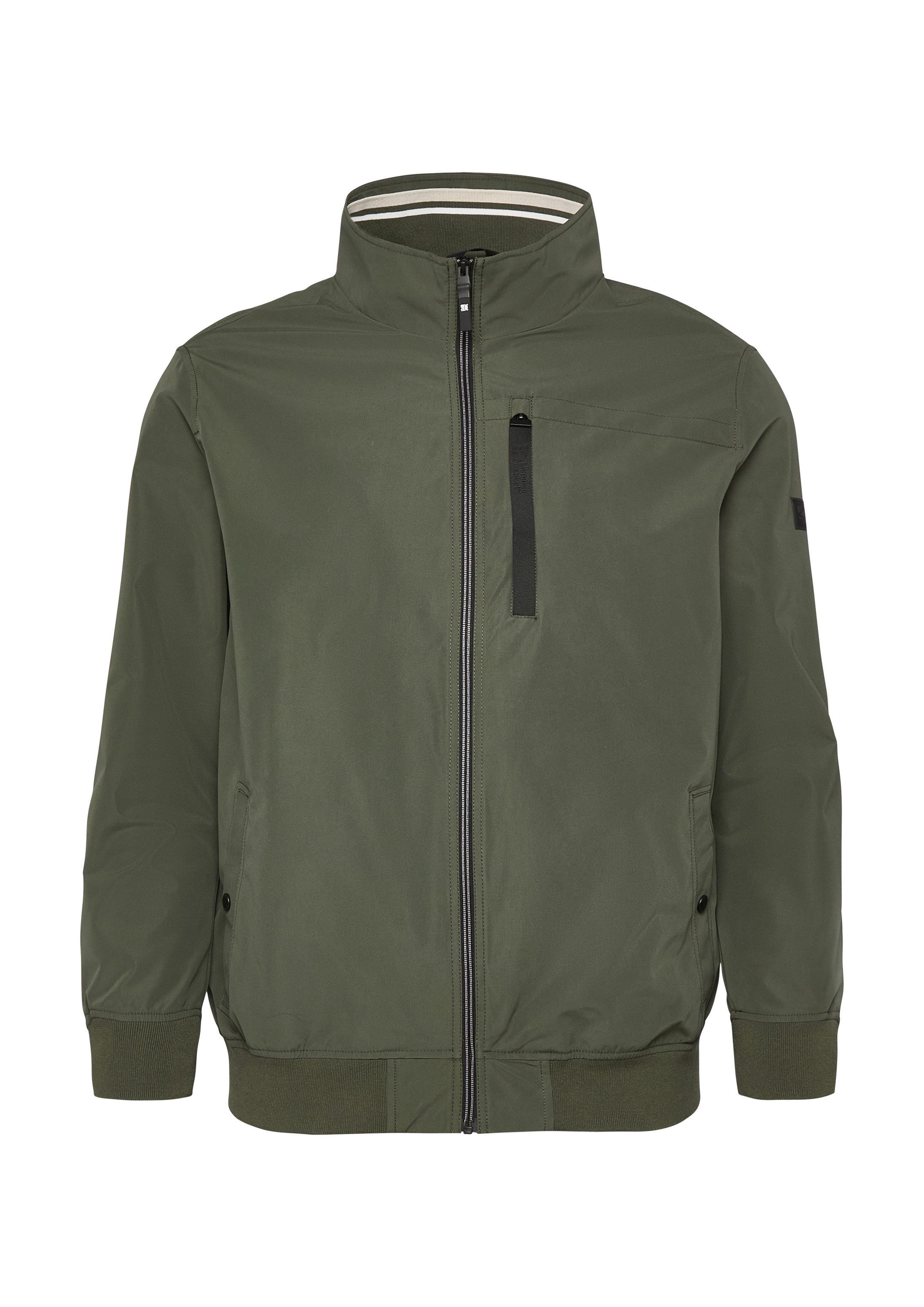 s.Oliver Funktionsjacke Outdoor-Jacke Sportiver Blouson mit Stehkragen und Rippbündchen