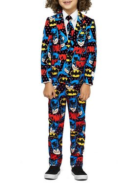 Opposuits Partyanzug Boys Dark Knight, Mit diesem Anzug für Jungs wird auch dem Dark Knight nichts zu bunt!