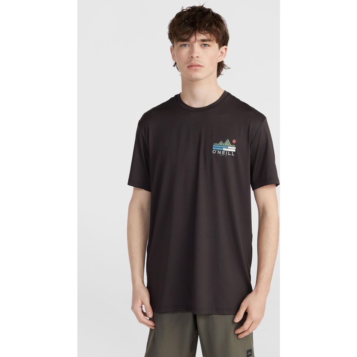 O'Neill Kurzarmshirt Trvlr Series UPF T-shirt Vielseitiges Herren-T-Shirt mit UPF 50+ Schutz und antimikrobieller