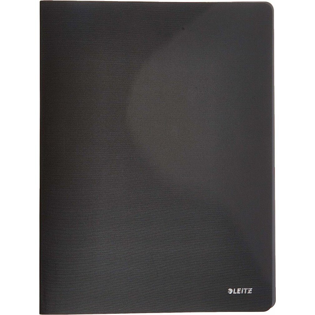 LEITZ Fächermappe Sichtbuch Solid A4 40Hüll 45651095 schwarz