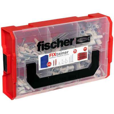 Fischer Universaldübel FixTainer DuoPower + EasyHook + Schraube TX