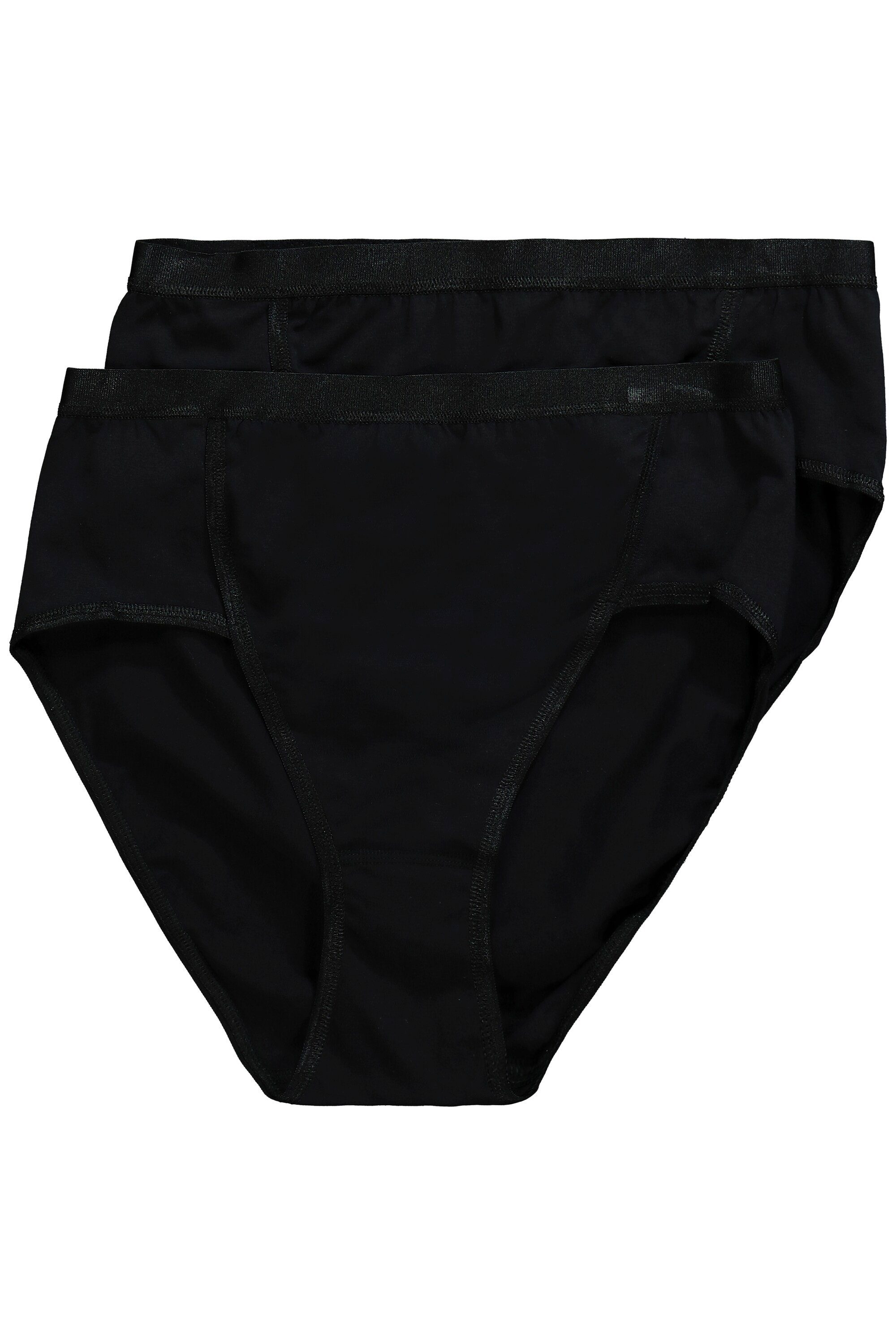 Ulla Popken Jazz-Pants Slips Jazz-Pants 2er-Pack (2-St)