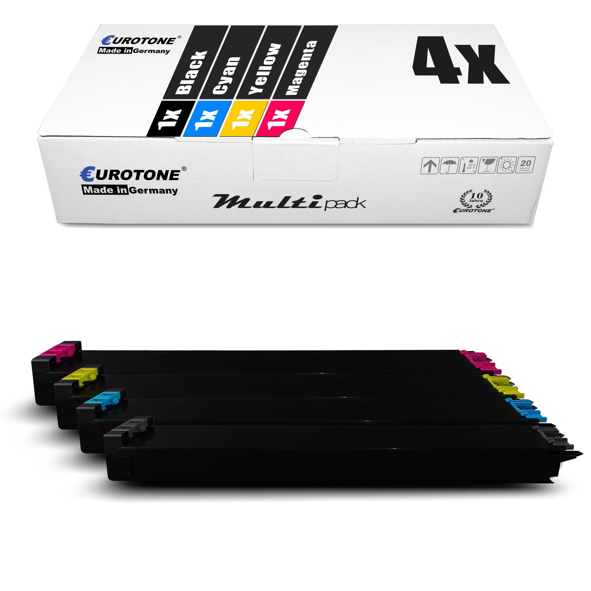 ersetzt Sharp 4er Toner Set MX-36 Tonerkartusche im Eurotone