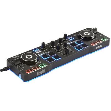 HERCULES DJ Controller DJ Starter Kit DJ-Controller Set mit Kabel