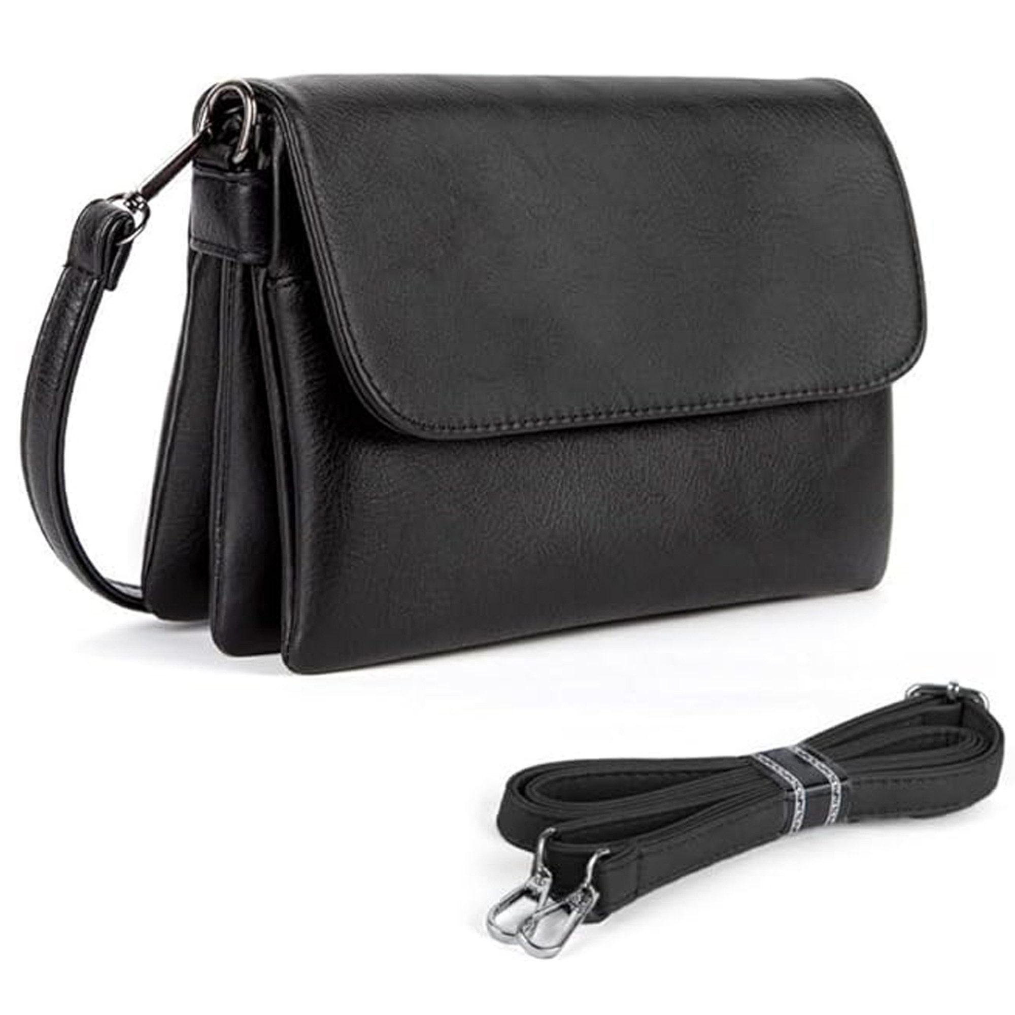 ibettertec Umhängetasche Umhängetasche,Damen Kleine Umhängetasche,Schultertasche (Crossbody-Geldbörsen,Handytasche zum Umhängen,Umhängetasche Damen Klein Moderne Taschen mit Schultergurt)