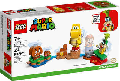 LEGO® Konstruktionsspielsteine LEGO® Super Mario™ 71412 Garstiges Maxi-Eiland – Erweiterungsset, (354 St)