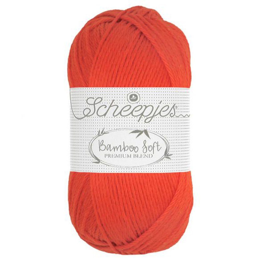 Scheepjes Bamboo Soft Baumwollgarn mit Bambus Häkelwolle, 210,00 m (50g Sommerwolle, Strickgarn, Handstrickgarn, Häkelgarn, Wolle zum Stricken und Häkeln), Sommergarn