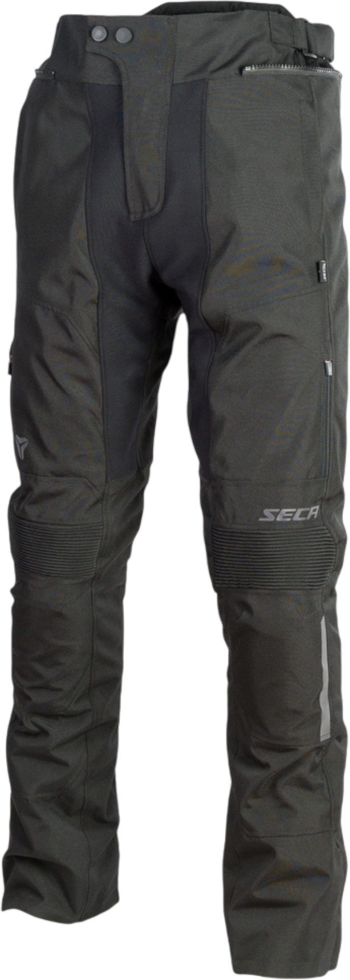 SECA Motorradhose Seca Sector II wasserdichte Motorrad Textilhose Verbindungsreißverschluss,Hüftprotektoren enthalten,Knieprotektor