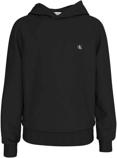 Calvin Klein Jeans Sweatshirt MONOGRAM MINI BADGE HOODIE für Kinder bis 16 Jahre