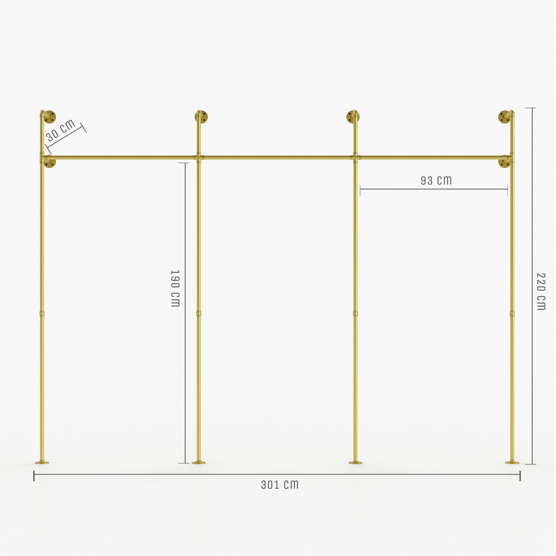 pamo. design Kleiderständer offener Kleiderschrank KIM, günstig online kaufen