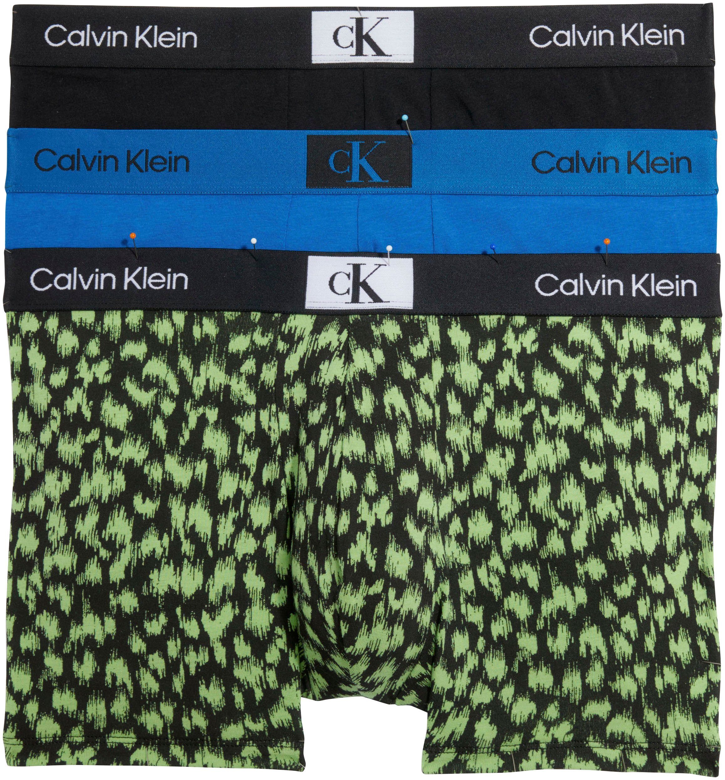 günstiger Kauf Calvin Klein Underwear Trunk 3er-Pack) Calvin Klein mit (Packung, Logo-Elastikbund 3PK TRUNK