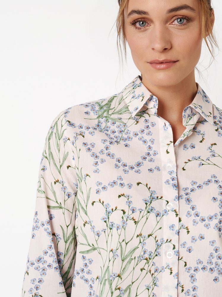 TONI Hemdbluse Clay mit Flowerprint