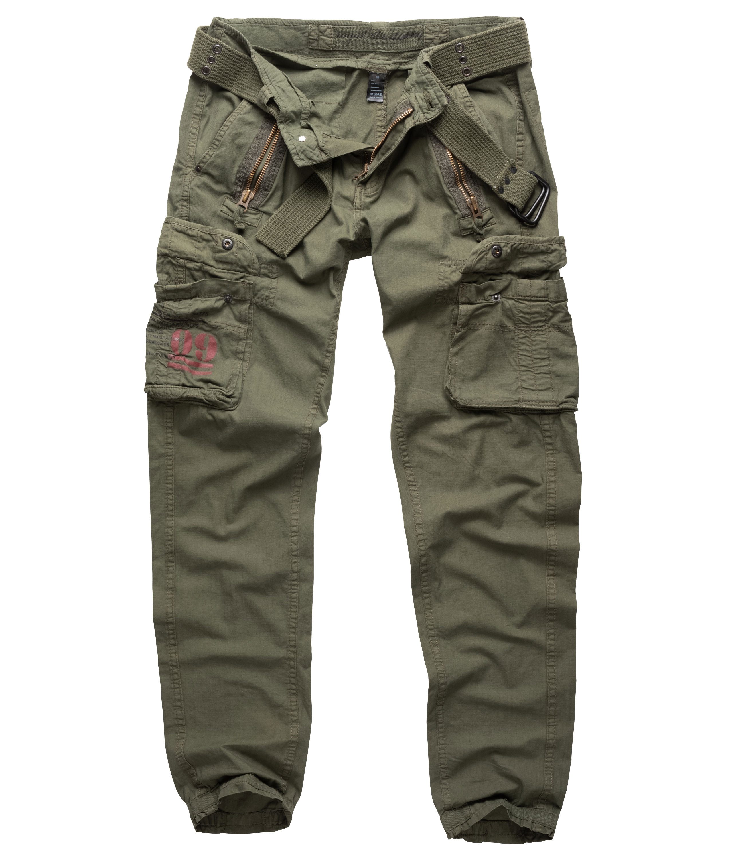 Trooper Cargohose Herren Traveler Slimmy Cargo Vintage Hose Army Outdoor Pa günstig online kaufen