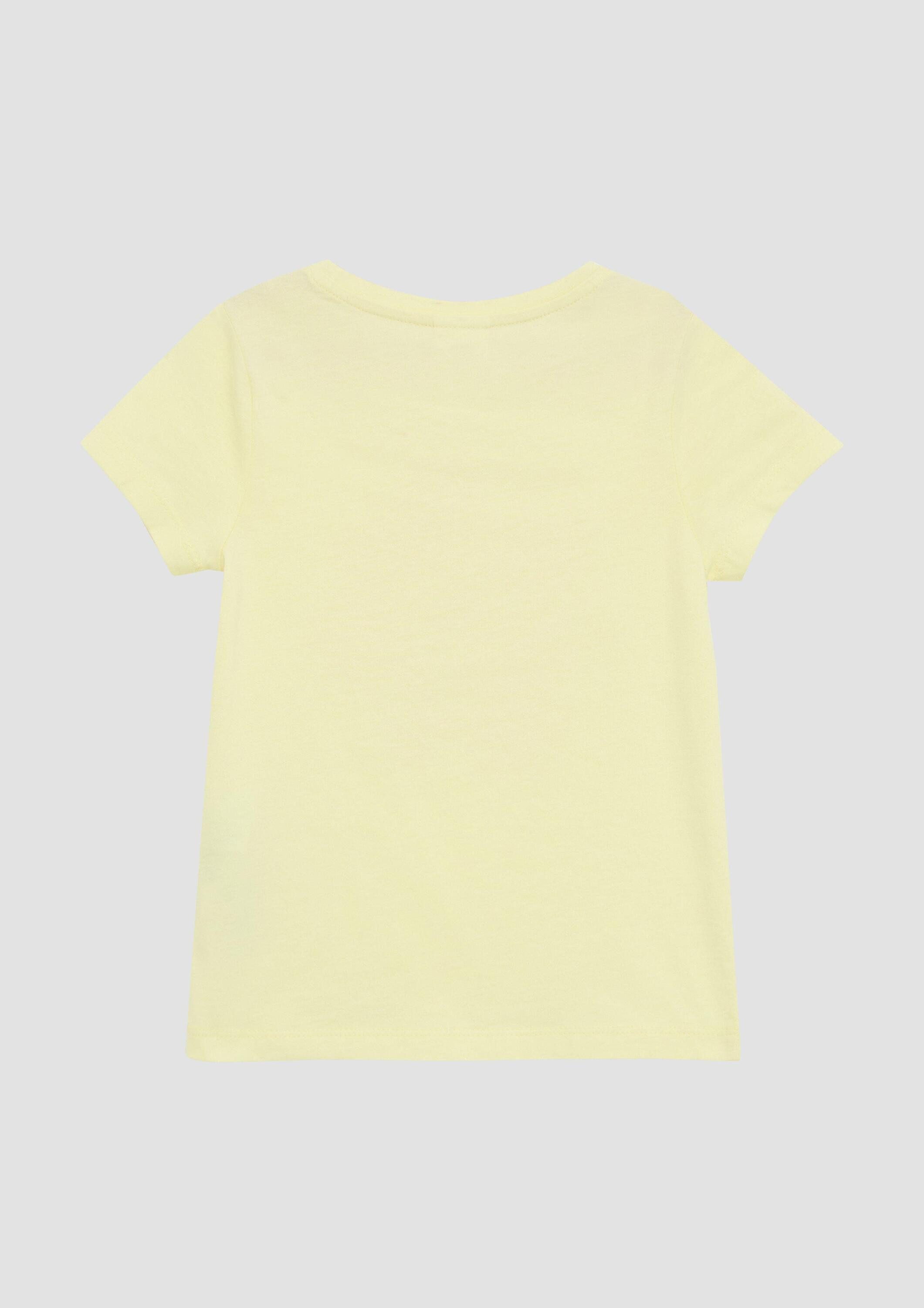 s.Oliver Kurzarmshirt T-Shirt T-Shirt mit Glitzerprint