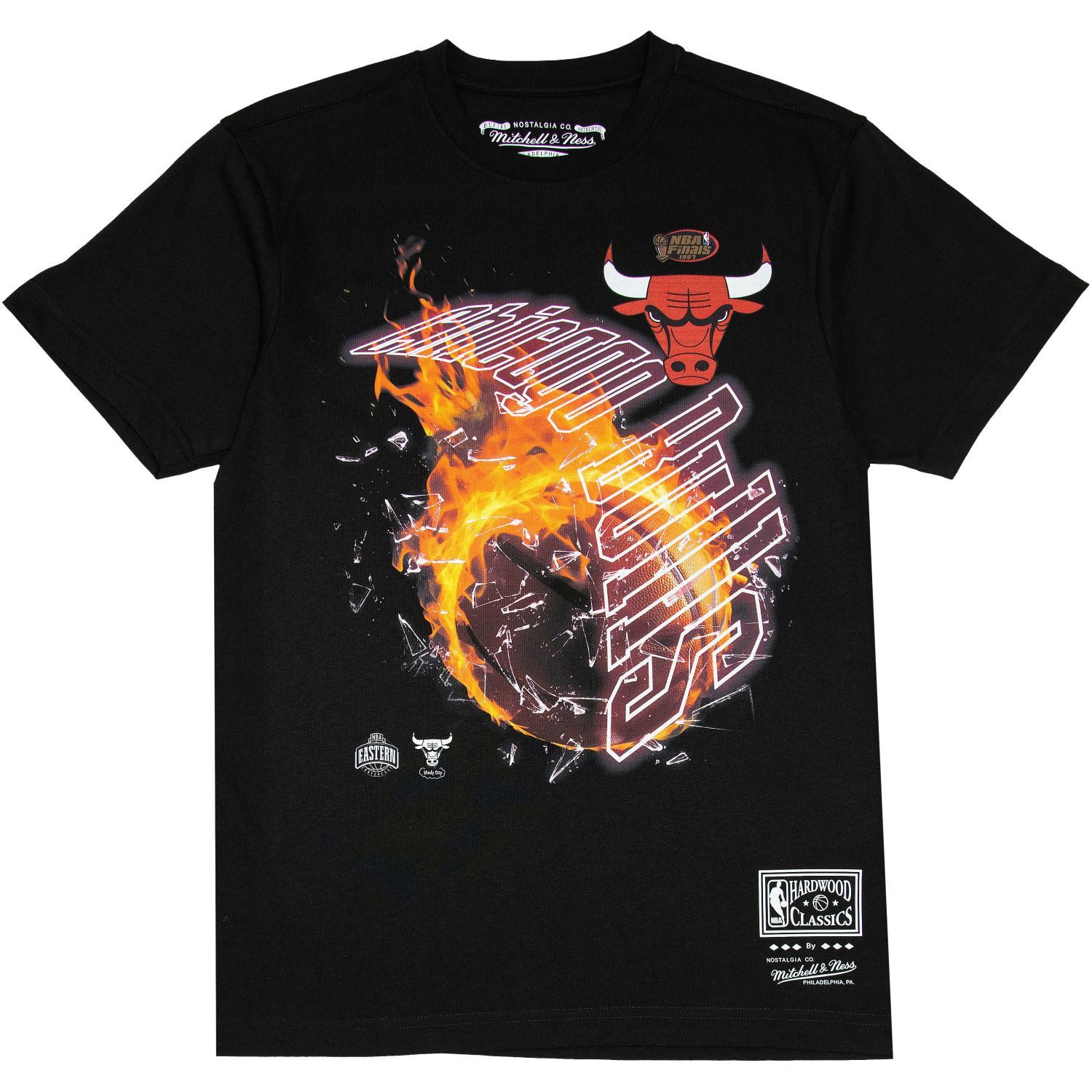 Mitchell & Ness Print-Shirt BLAZE Chicago Bulls