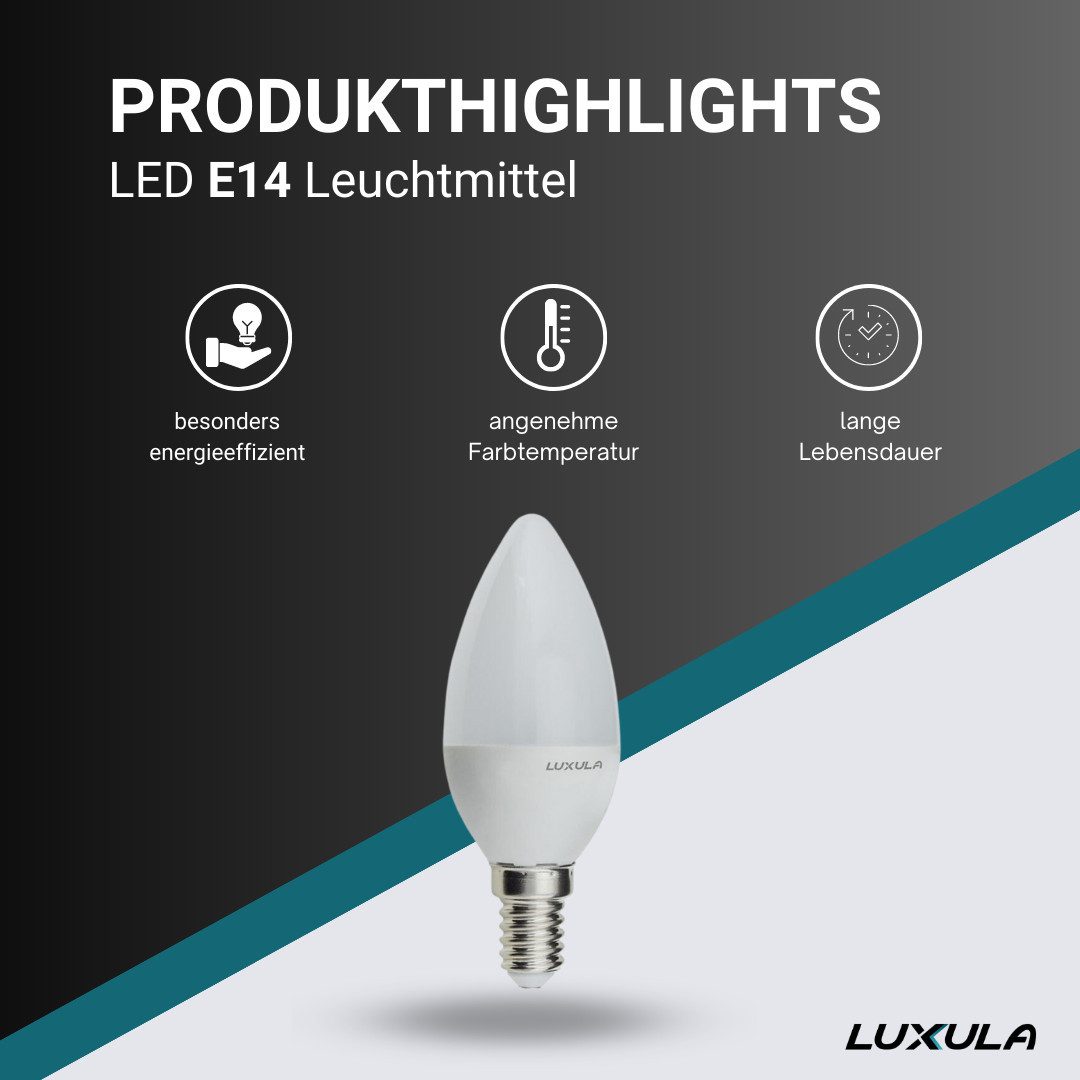 LUXULA LED-Leuchtmittel LUXULA LED-Leuchtmittel E14