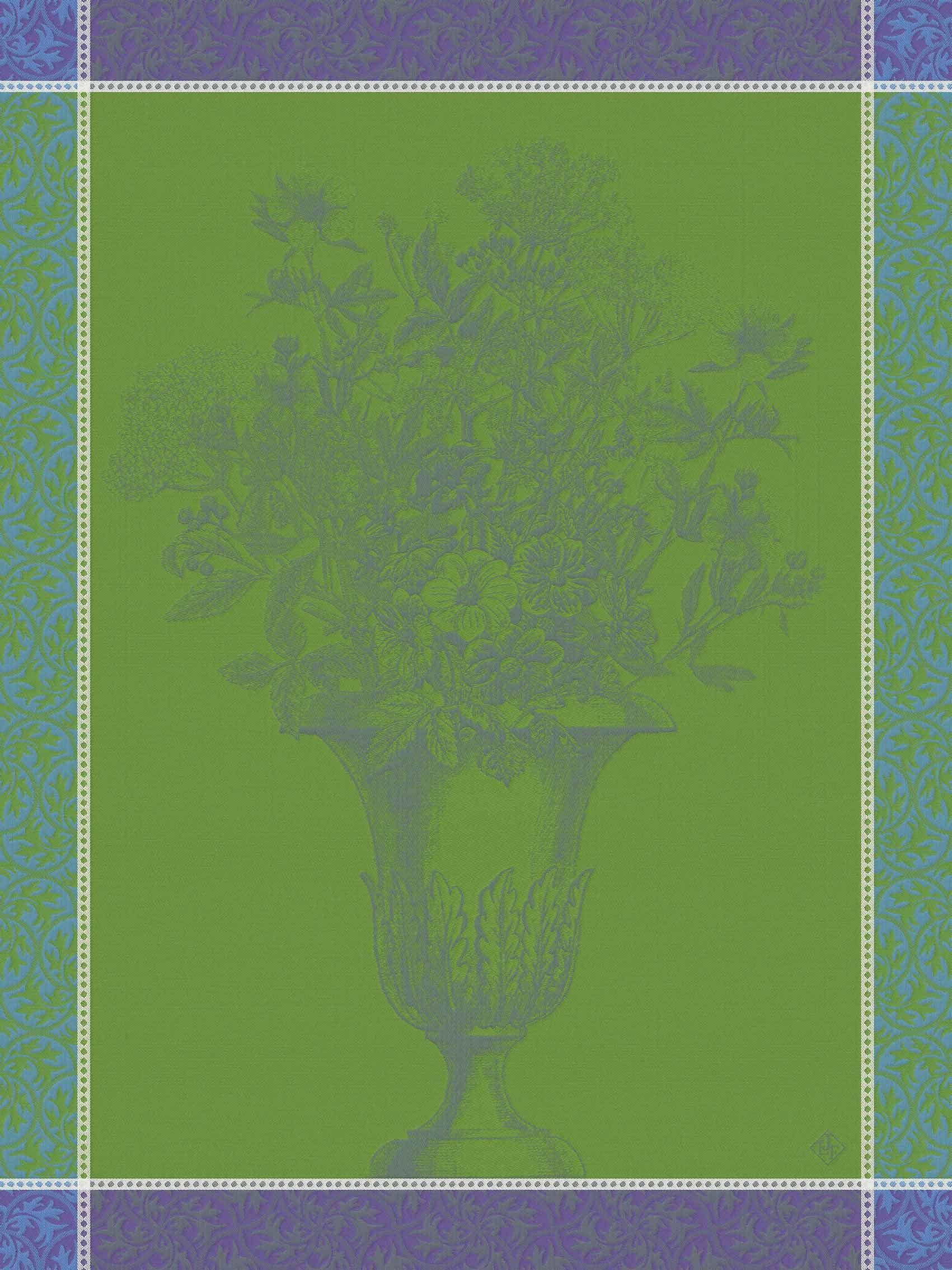 Le Jacquard Francais Geschirrtuch Geschirrtuch Floraison Uni Lilas 60x80 cm, (1-tlg., 1 x Geschirrtuch), jacquard-gewebt