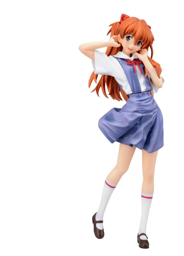 Sega Erotik-Actionfigur Neon Genesis Evangelion XStellar PVC Statue Asuka Uniform Ver. 21 cm
