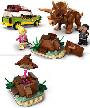 LEGO® Konstruktionsspielsteine Triceratops-Forschung (76959), LEGO® Jurassic Park, (281 St), Made in Europe