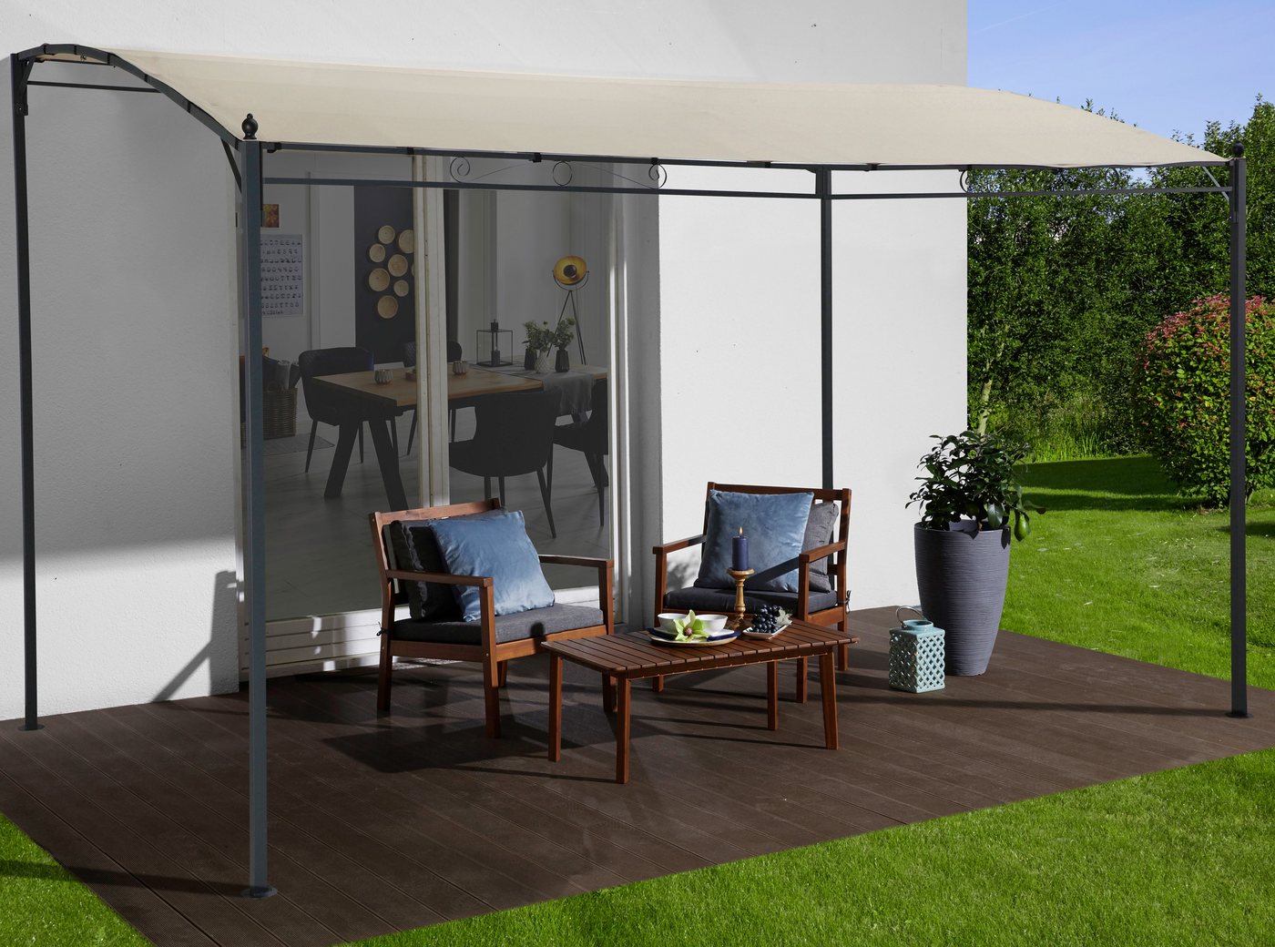 Thumbnail - KONIFERA Pavillon-Ersatzdach, 180 g/m², für Modell »Burano«