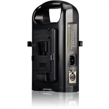 BRESSER BR-RL2KS Ladegerät für 2 V-Lock Akkus Fotobatterie