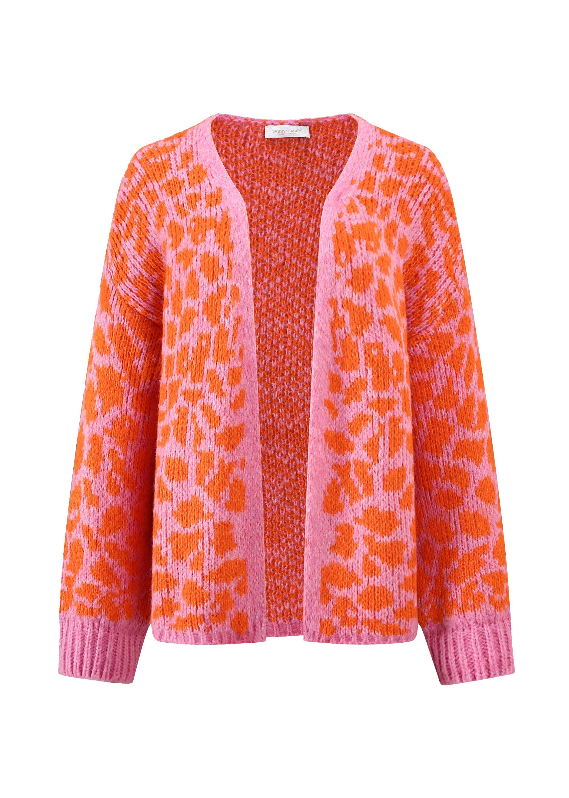 SASSYCLASSY Cardigan Cardigan Damen aus Grobstrick günstig online kaufen