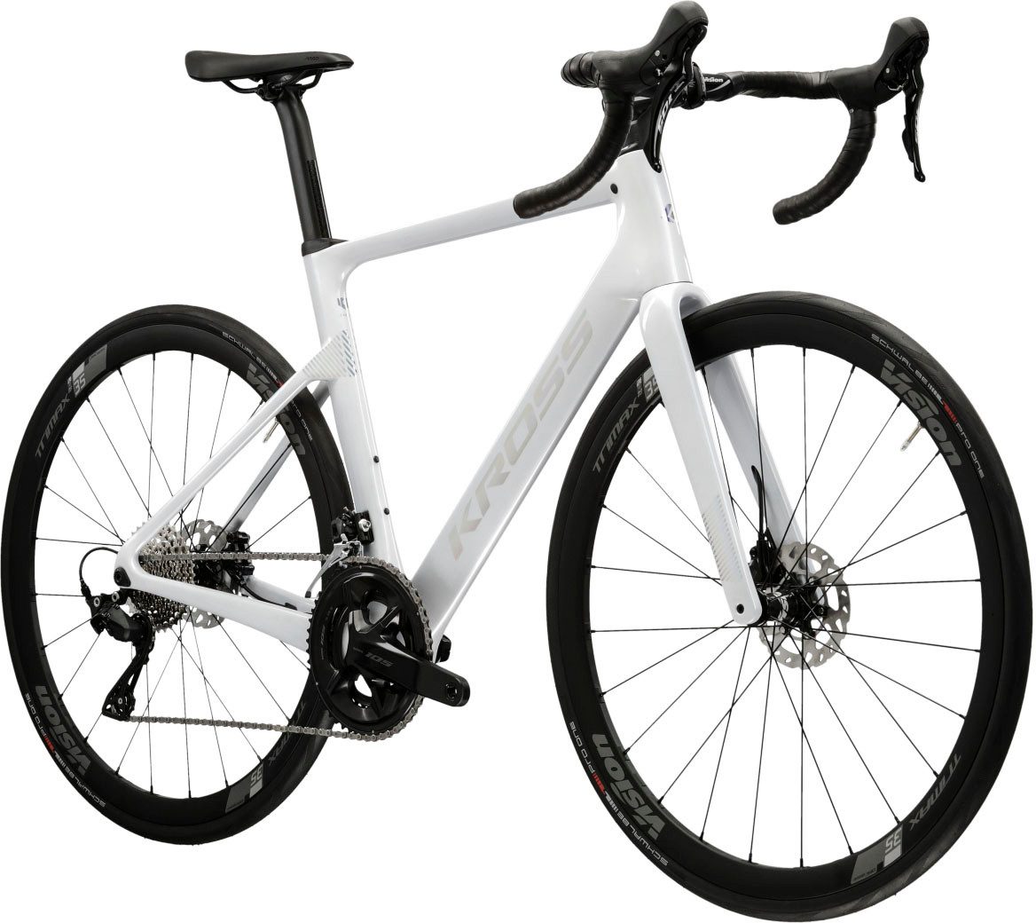 Kross Rennrad Vento 8.0, 24 Gang Shimano 105 R7000 Schaltwerk, Kettenschaltung