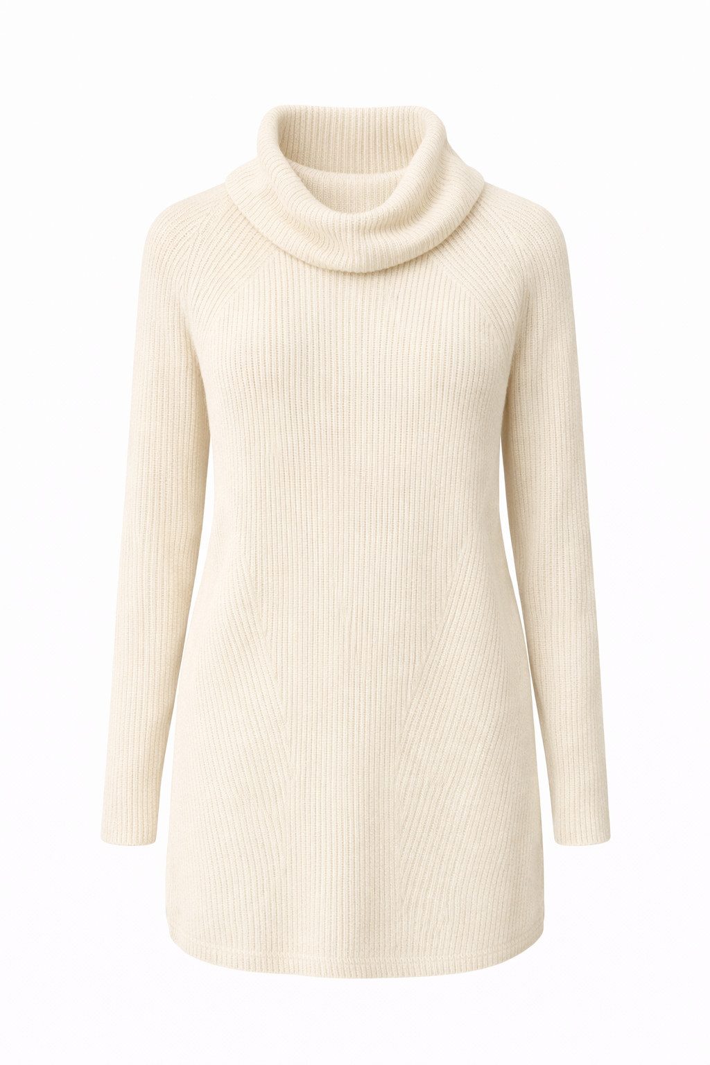 Mississhop Rollkragenpullover Damen Pulloverkleid aus Feinstrick mit Rollkr günstig online kaufen