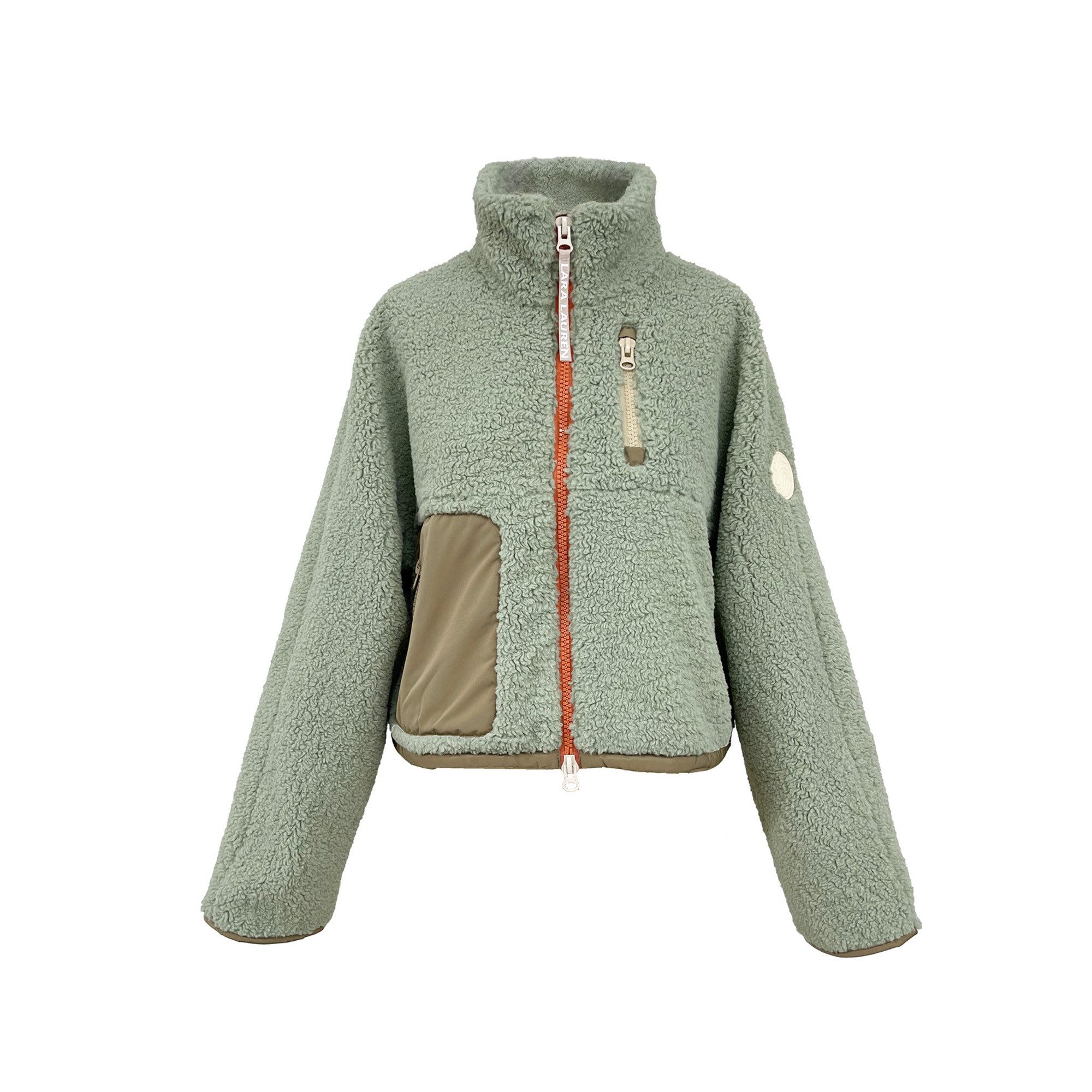Plüschjacke SIA kuschelige Teddyfelljacke für Damen Plüschjacke