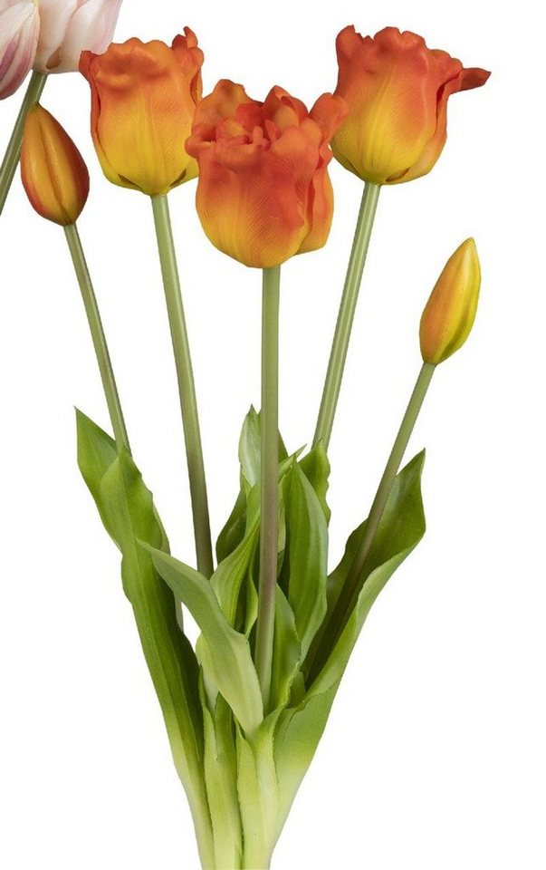 Kunstblume Frühling, formano, Höhe 44 cm, Orange B:21cm H:44cm D:6cm  Kunststoff