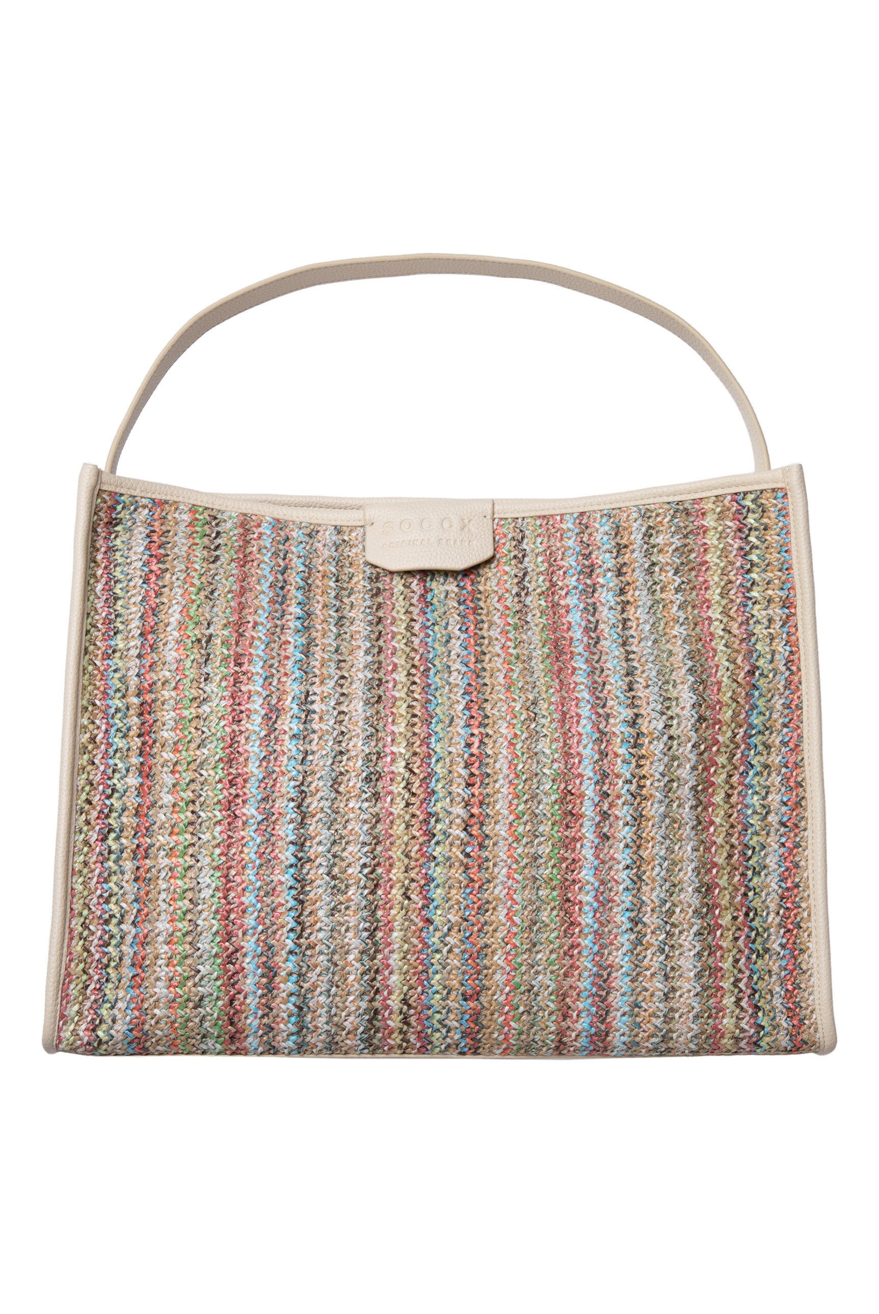 SOCCX Henkeltasche, mit verstärktem Boden