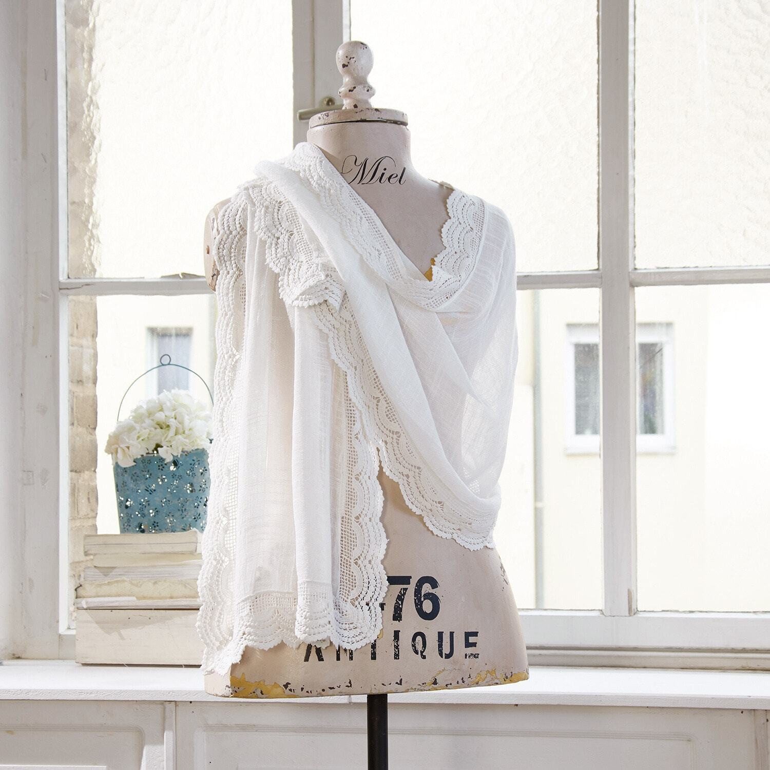 Mirabeau Modeschal Schal Preciosa weiß, none günstig online kaufen