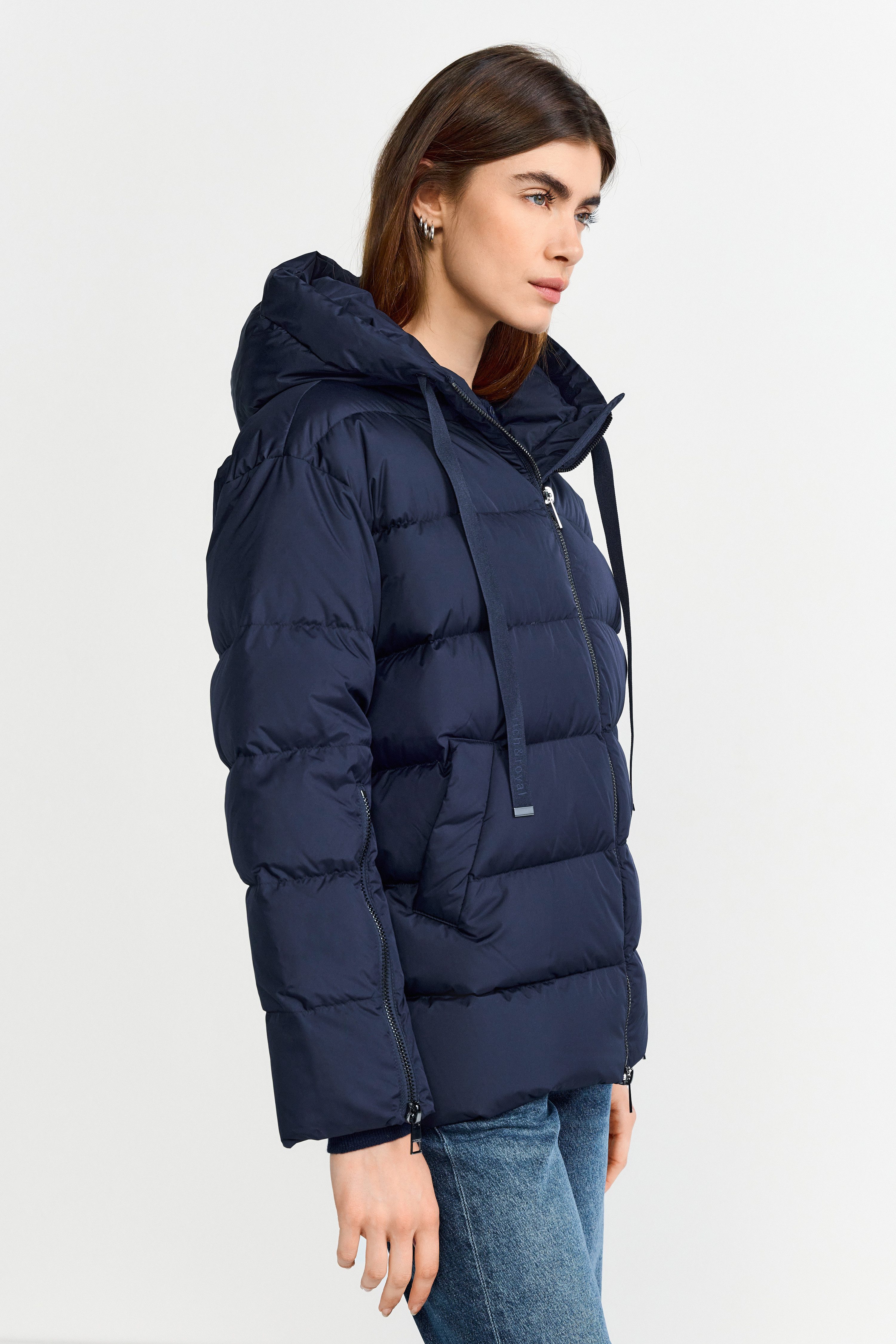 RICHROYAL Steppjacke oversized, 2-Wege-Reißverschluss, Winterjacke