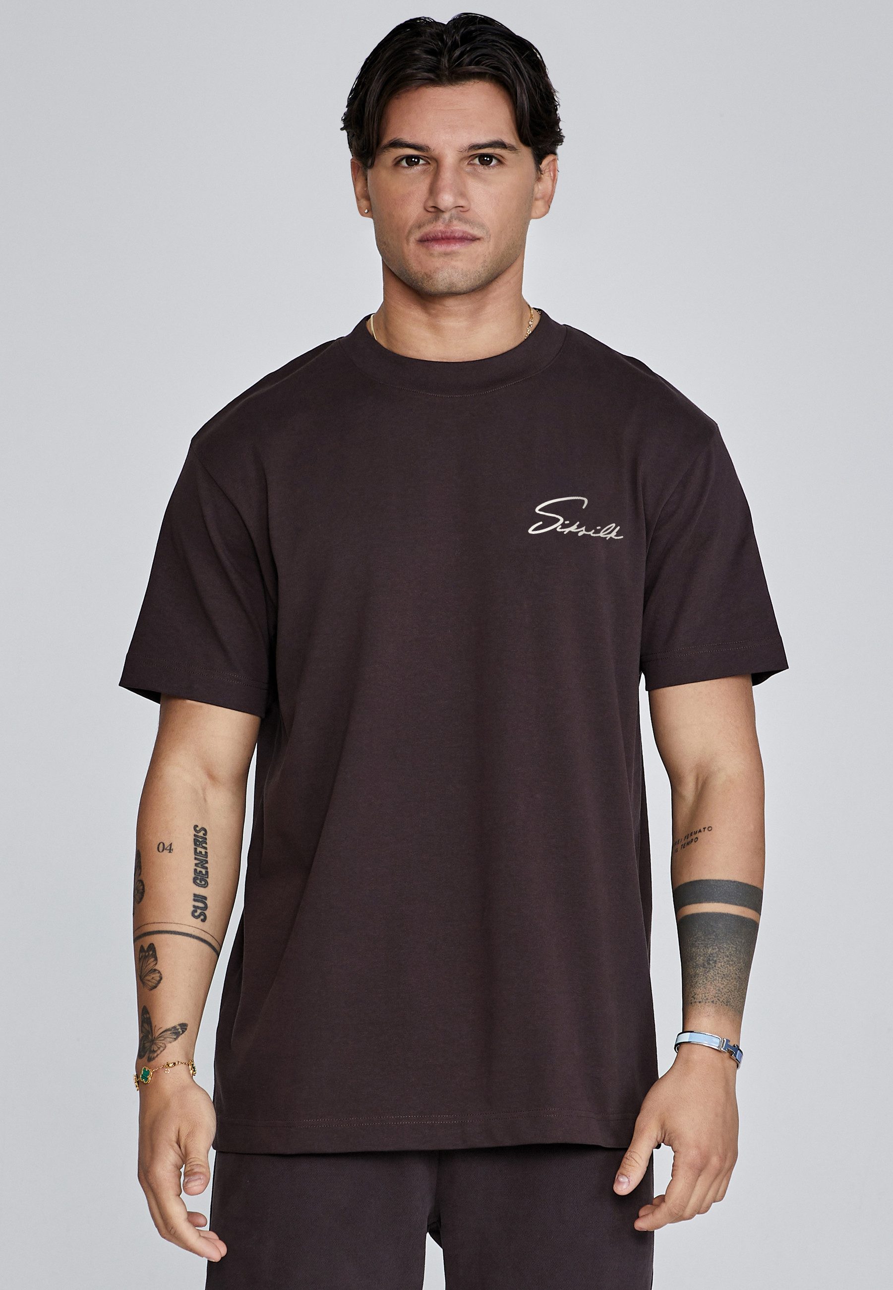 T-Shirt SikSilk Herren Signature T-Shirt