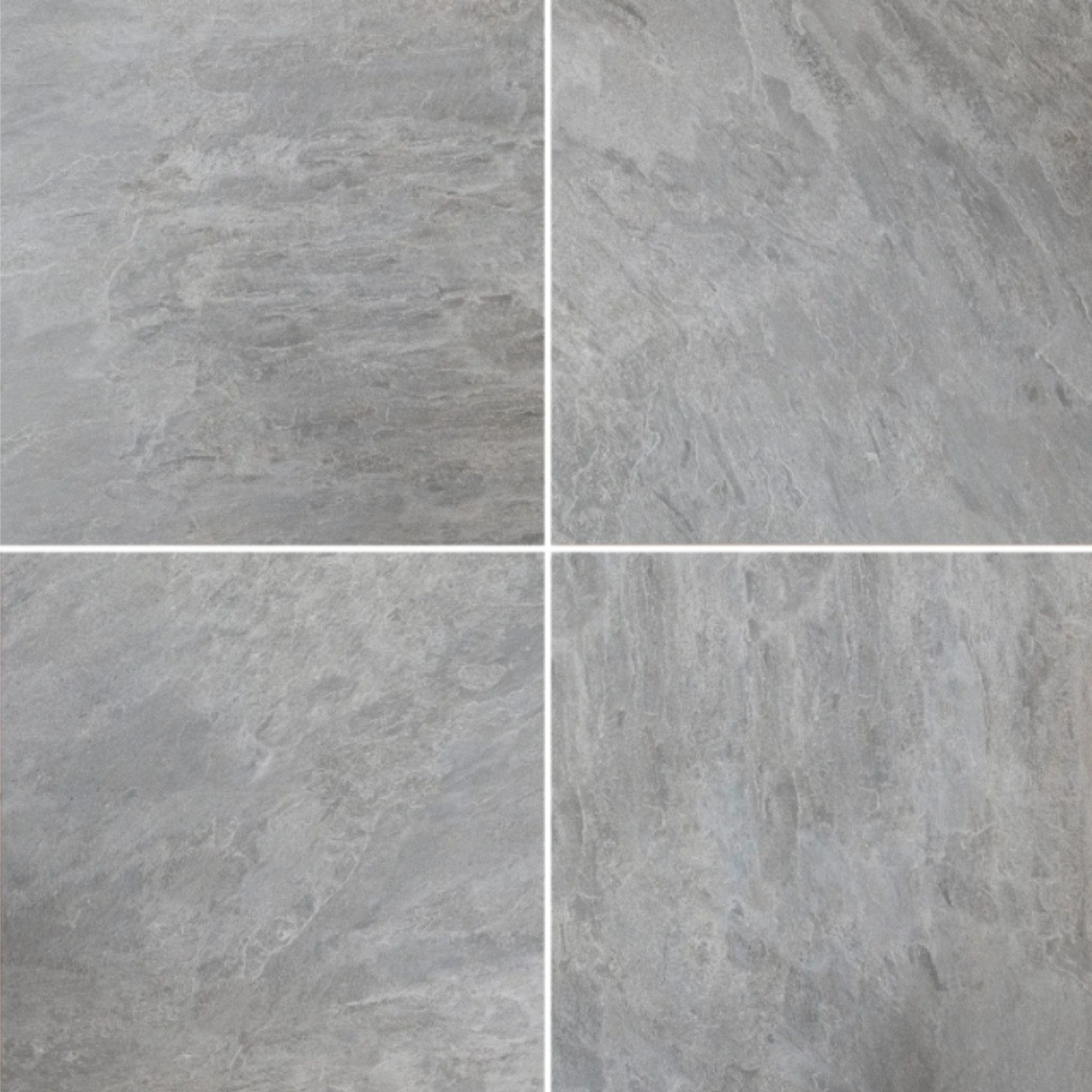 HORI Terrassenplatte HORI Terrassenplatten Feinsteinzeug Steinoptik, Boden für Outdoor, Feinsteinzeug 60x60, Grau, Feinsteinzeug, Massiv, Rutschhemmend,Hohe Belastbarkeit,Pflegeleicht