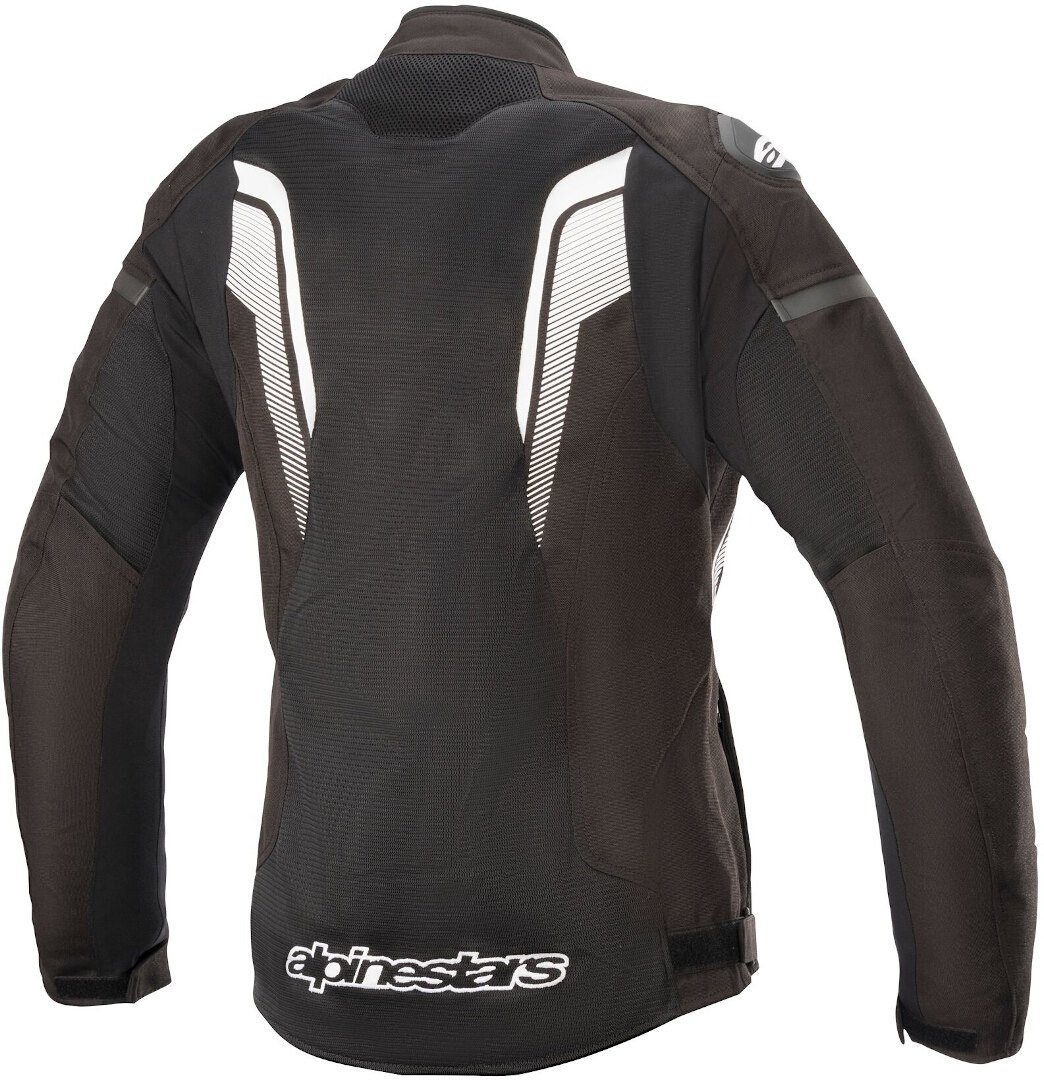 Damen Motorrad Stella Plus Textilja Black/White R Air Motorradjacke V3 T-GP Alpinestars