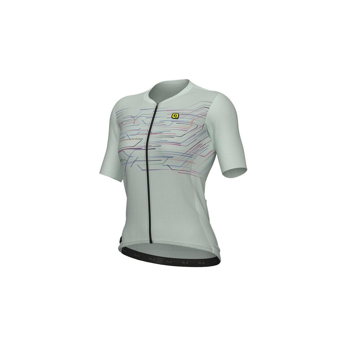 alé Radtrikot Megabyte Leichtes, atmungsaktives Radtrikot für Damen mit reflektierenden