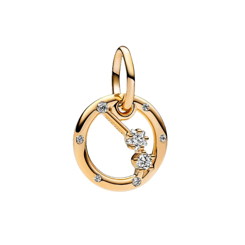 Pandora Charm Sternzeichen SHINE-762719C01, Sternzeichen, Widder, Zirkonia, Vergoldet