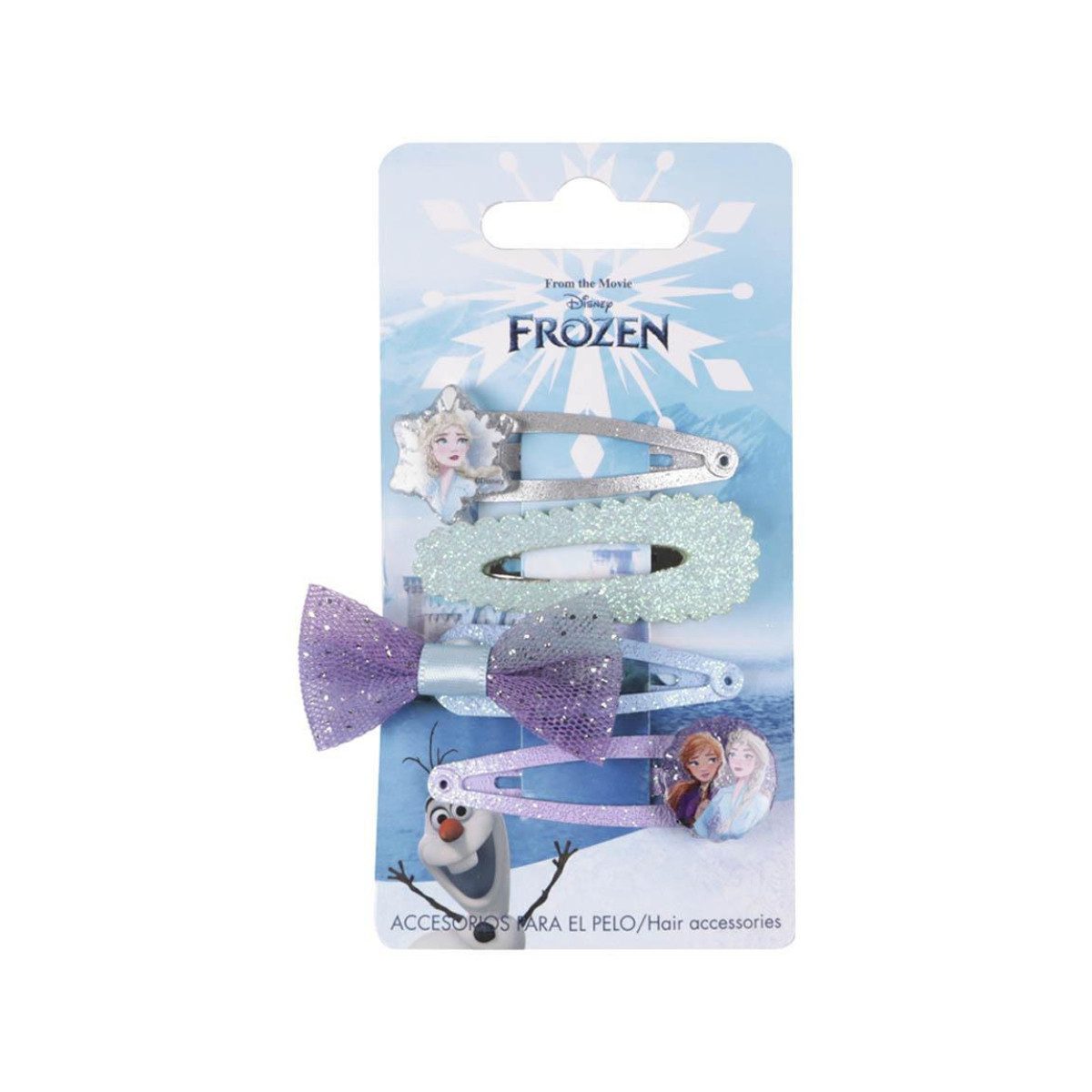 Cerda Haarspange Disney Frozen Заколки Set 4-teilig Kinder Украшения для волос Eiskönigin, 4-tlg.
