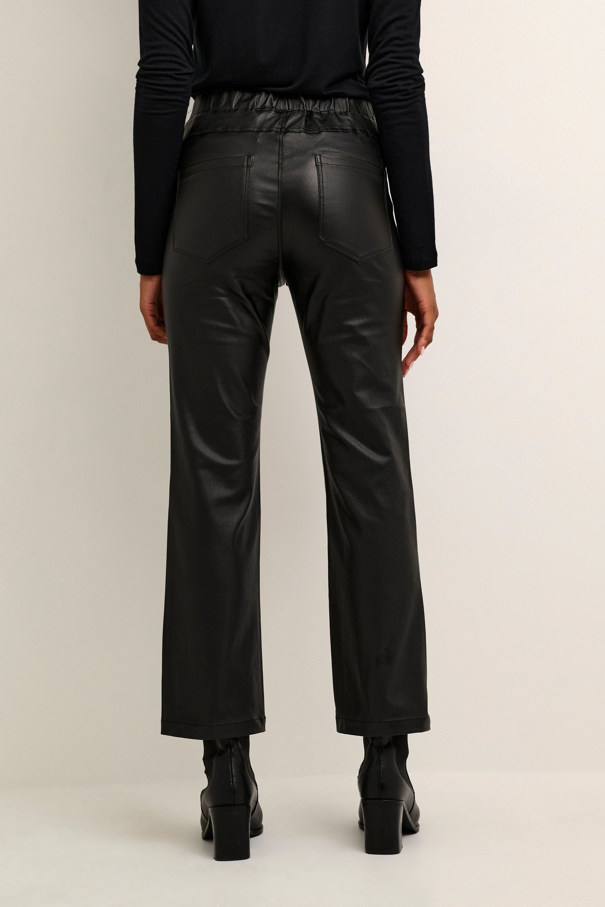 Deep Anzughose KAFFE KAada Pants Suiting Black