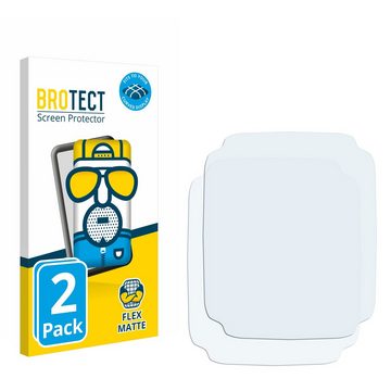 BROTECT Full-Screen Schutzfolie für Ibetter Smartwatch 1.85", Displayschutzfolie, 2 Stück, 3D Curved matt entspiegelt Full-Screen Anti-Reflex